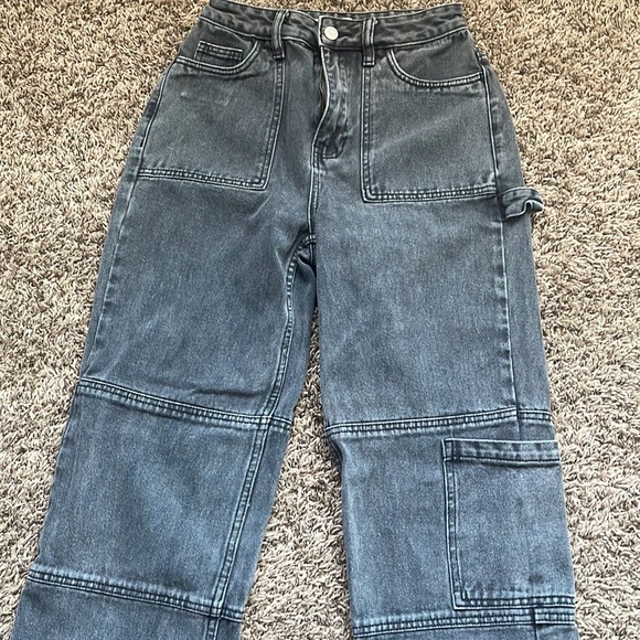 women's jeans with side pockets - Picture 2 of 4